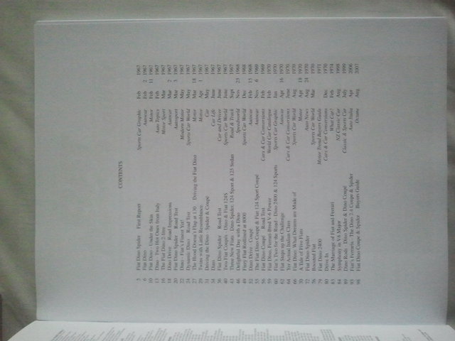 Inhalt Fiat Dino Buch